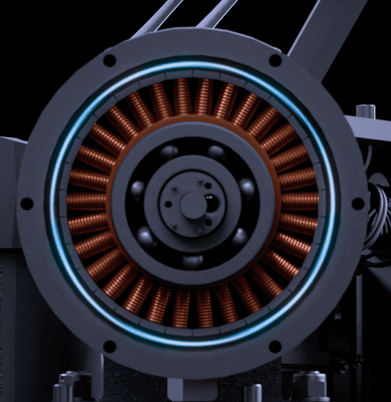 Magnetic levitation motor showing 5x efficiency gain for motion simulation platforms